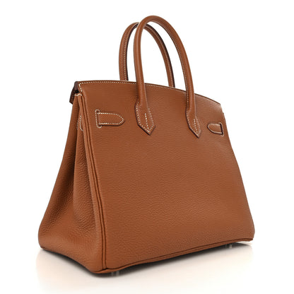 Hermes Togo BIRKIN 30 Gold 3 of 13