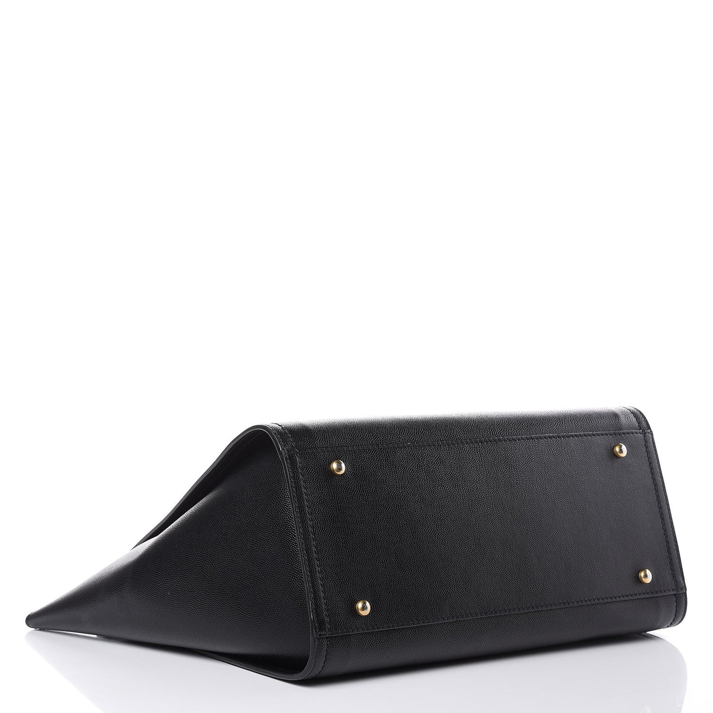 Caviar Small Studded Deauville Tote Black