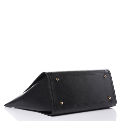 Chanel Caviar Small Studded Deauville Tote Black 5 of 11