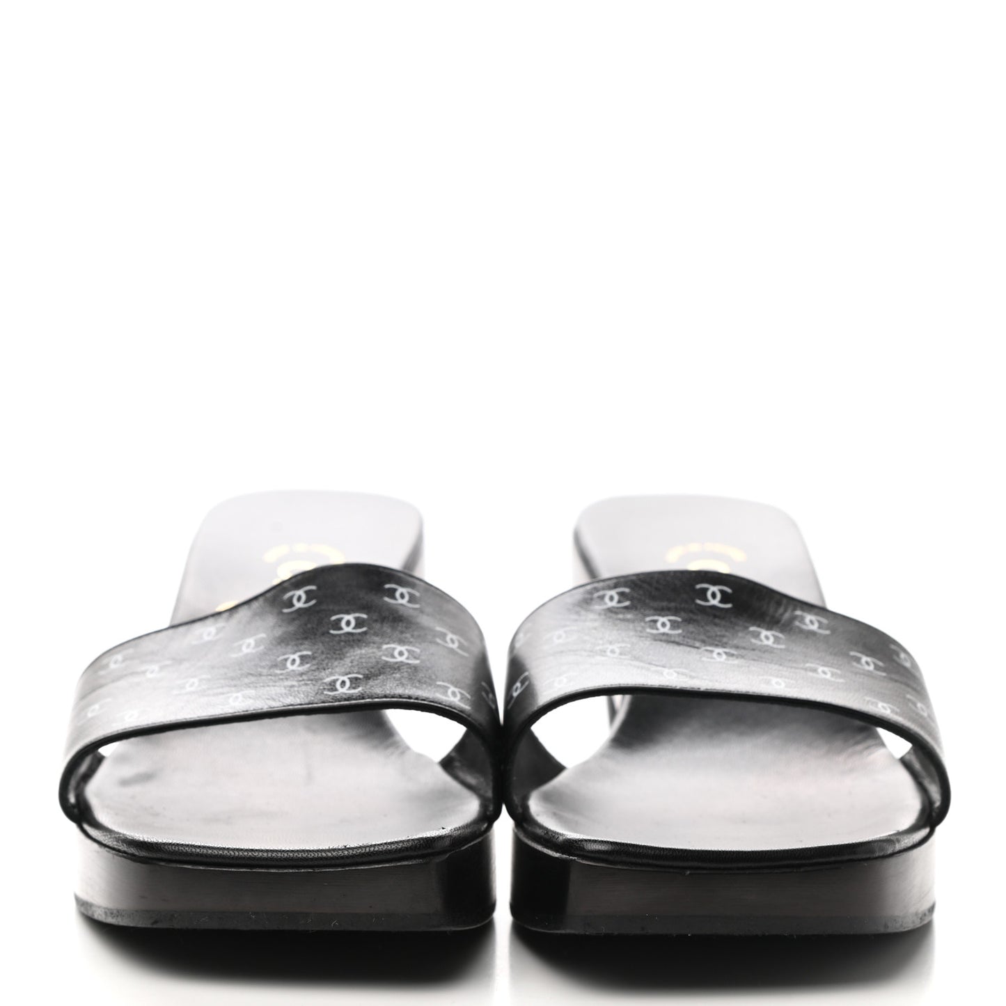 Lambskin Mules 38 Black