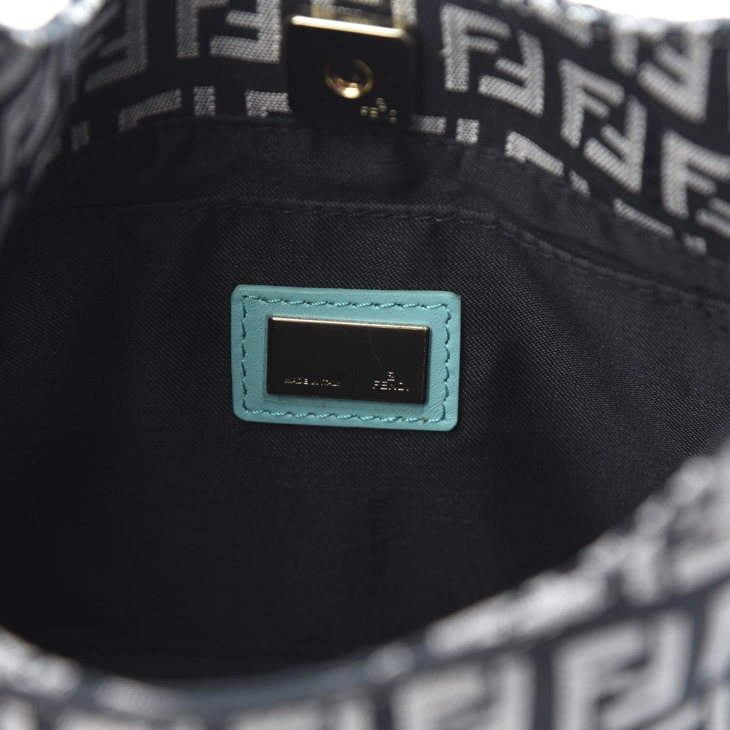 Zucchino Mini Hobo Black White Azzurro