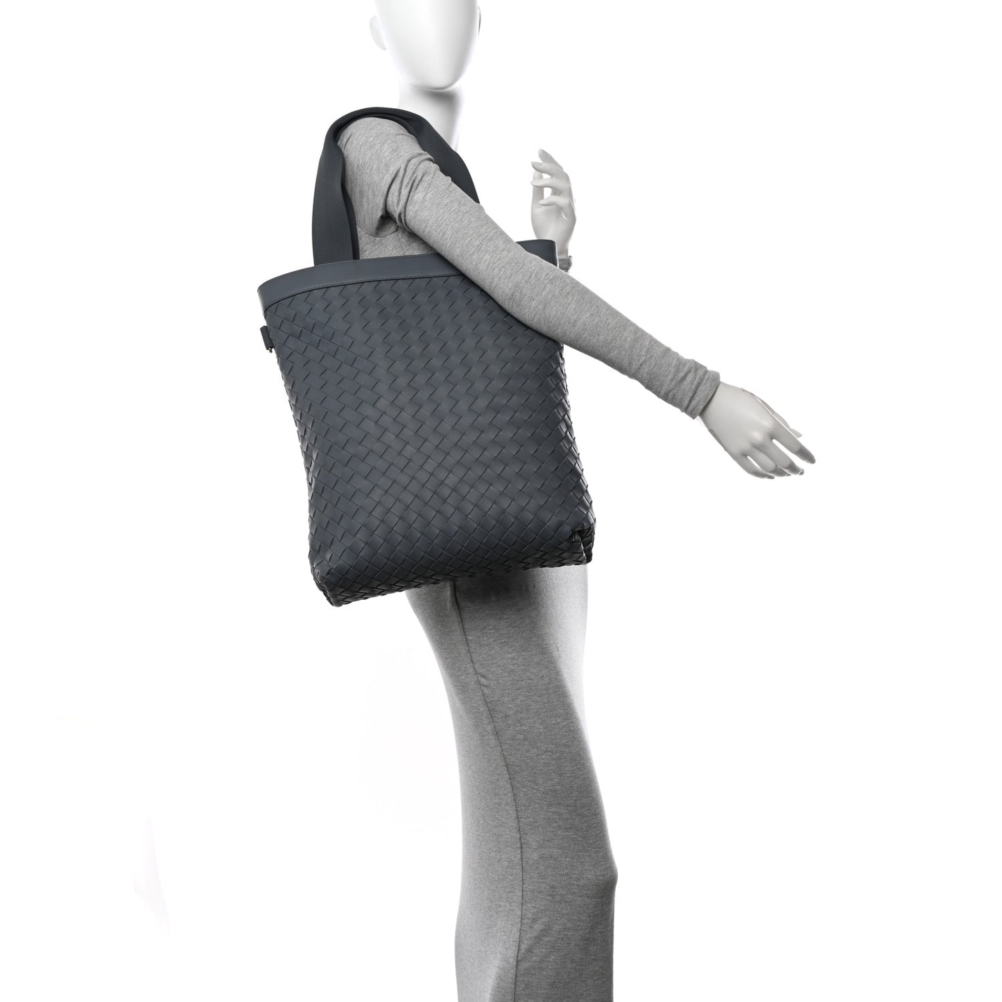 Nappa Intrecciato Hydrology Tote Thunder