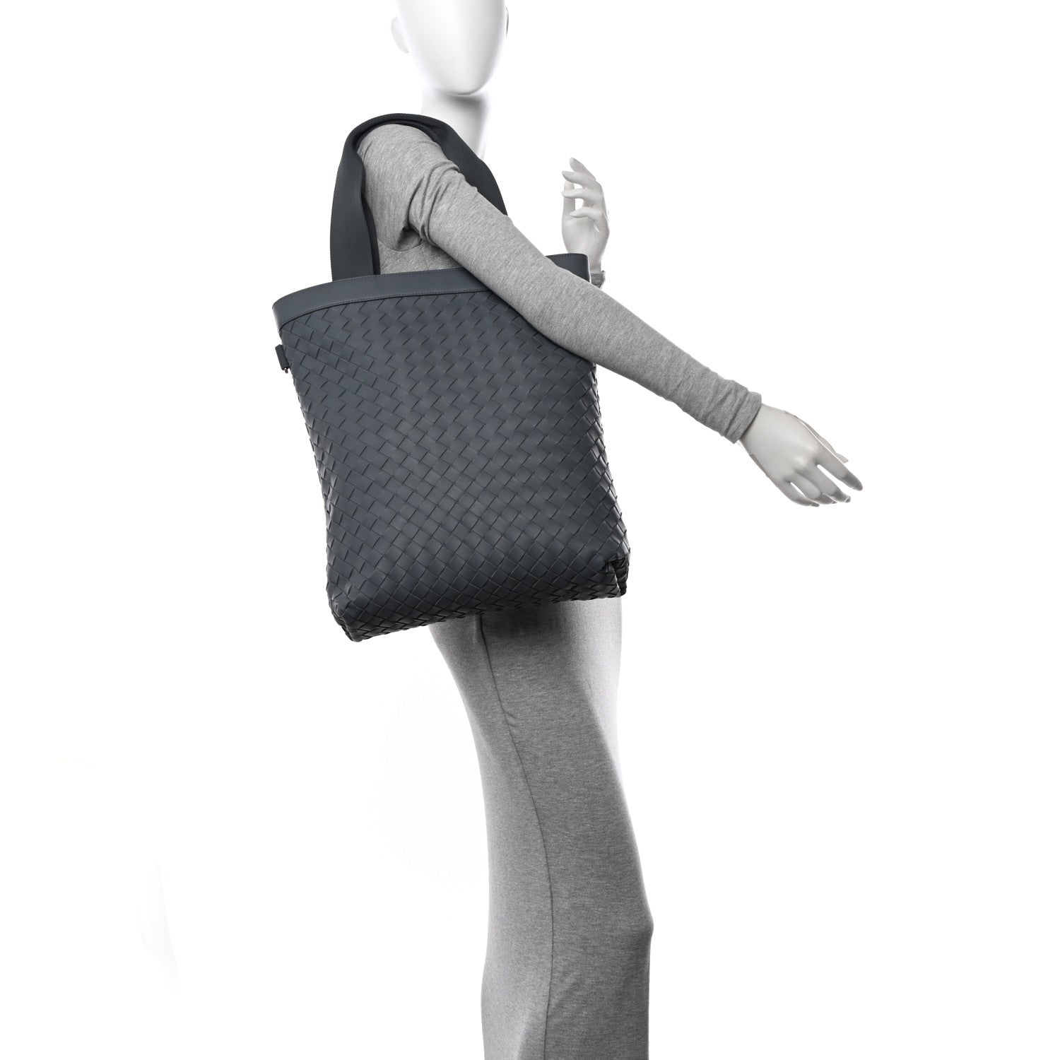Bottega Veneta Nappa Intrecciato Hydrology Tote Thunder 2 of 11