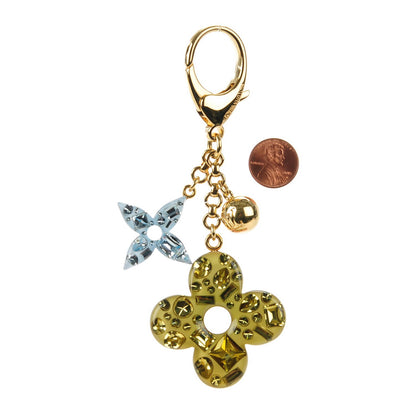 Louis Vuitton Resin Strass Glam Flower Bag Charm 2 of 5
