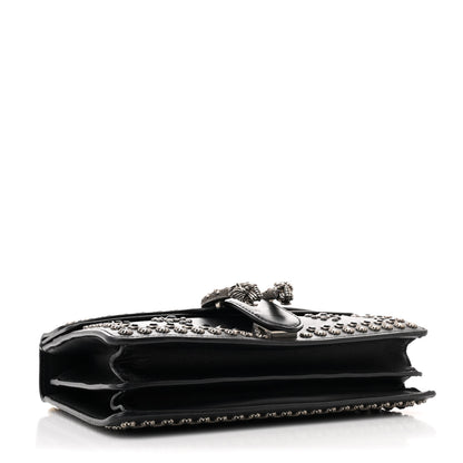 Gucci Calfskin Studded Small Dionysus Shoulder Bag Black 4 of 16