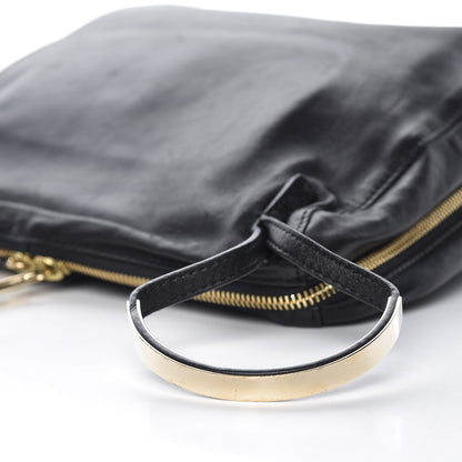 Chloe Lambskin Wristlet Clutch Black 10 of 15