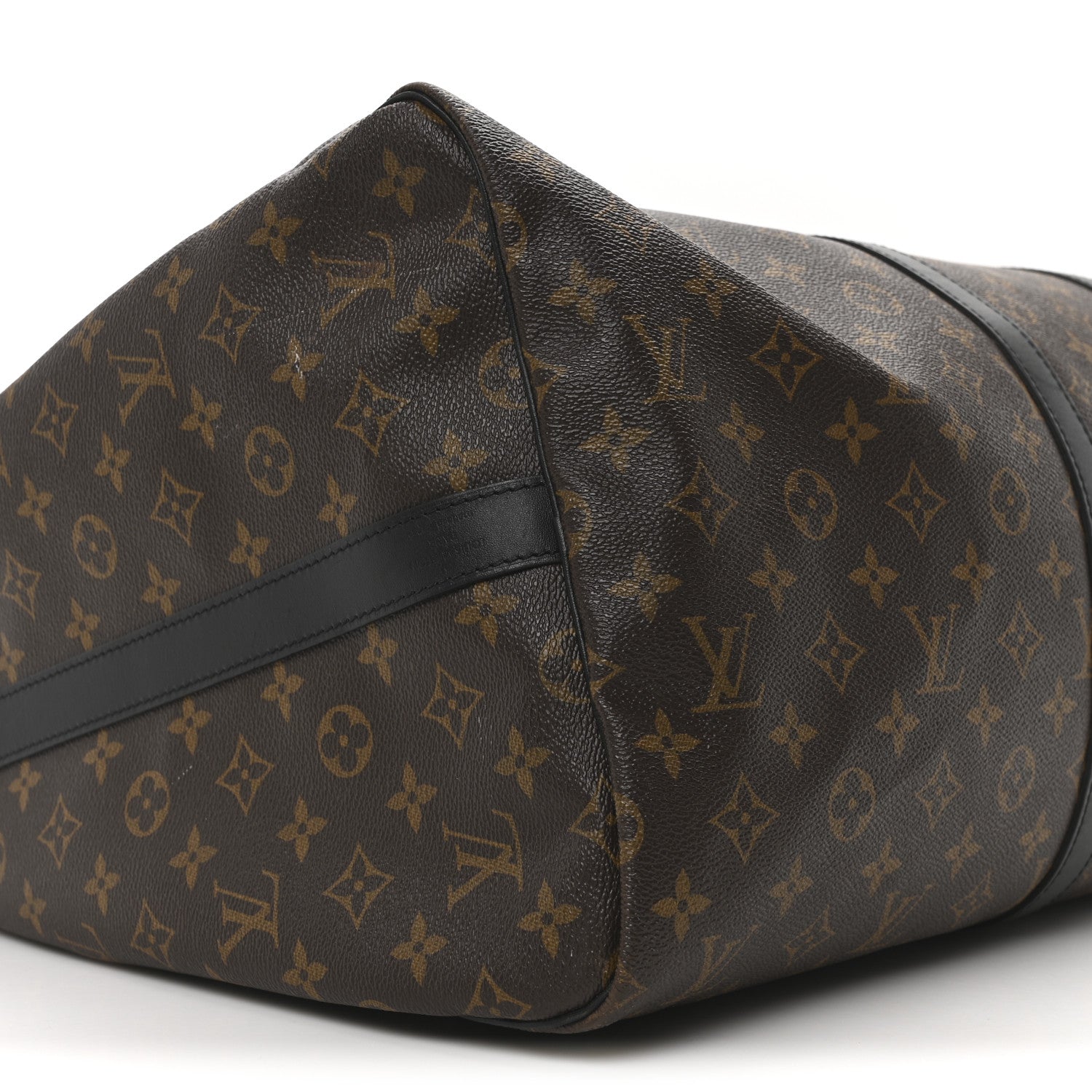 Louis Vuitton Monogram Macassar Keepall Bandouliere 55 7 of 8