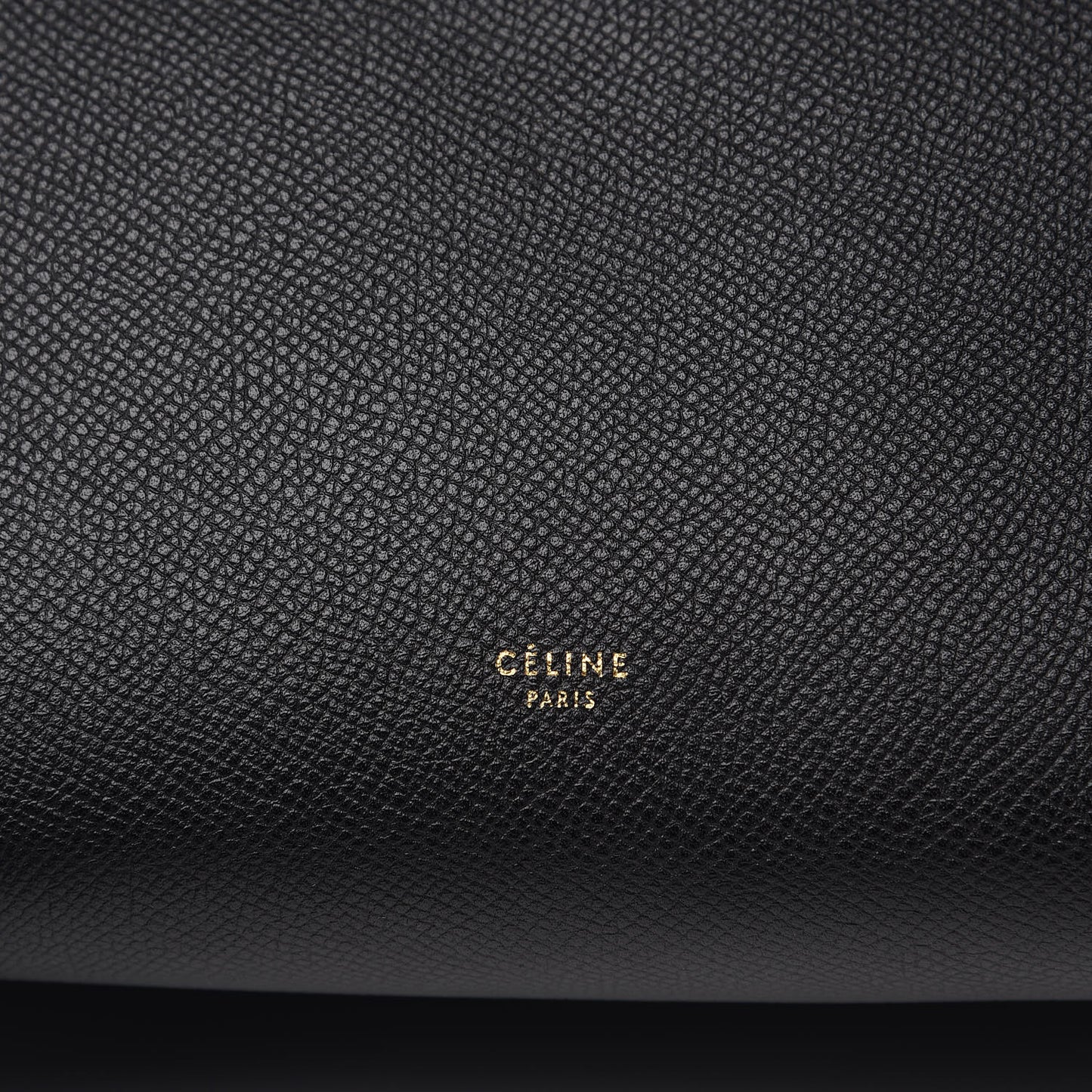 Grained Calfskin Mini Belt Bag Black