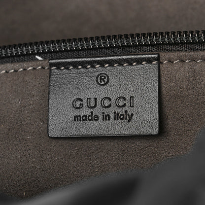 Gucci GG Supreme Monogram Single Buckle Backpack Beige Black 6 of 9