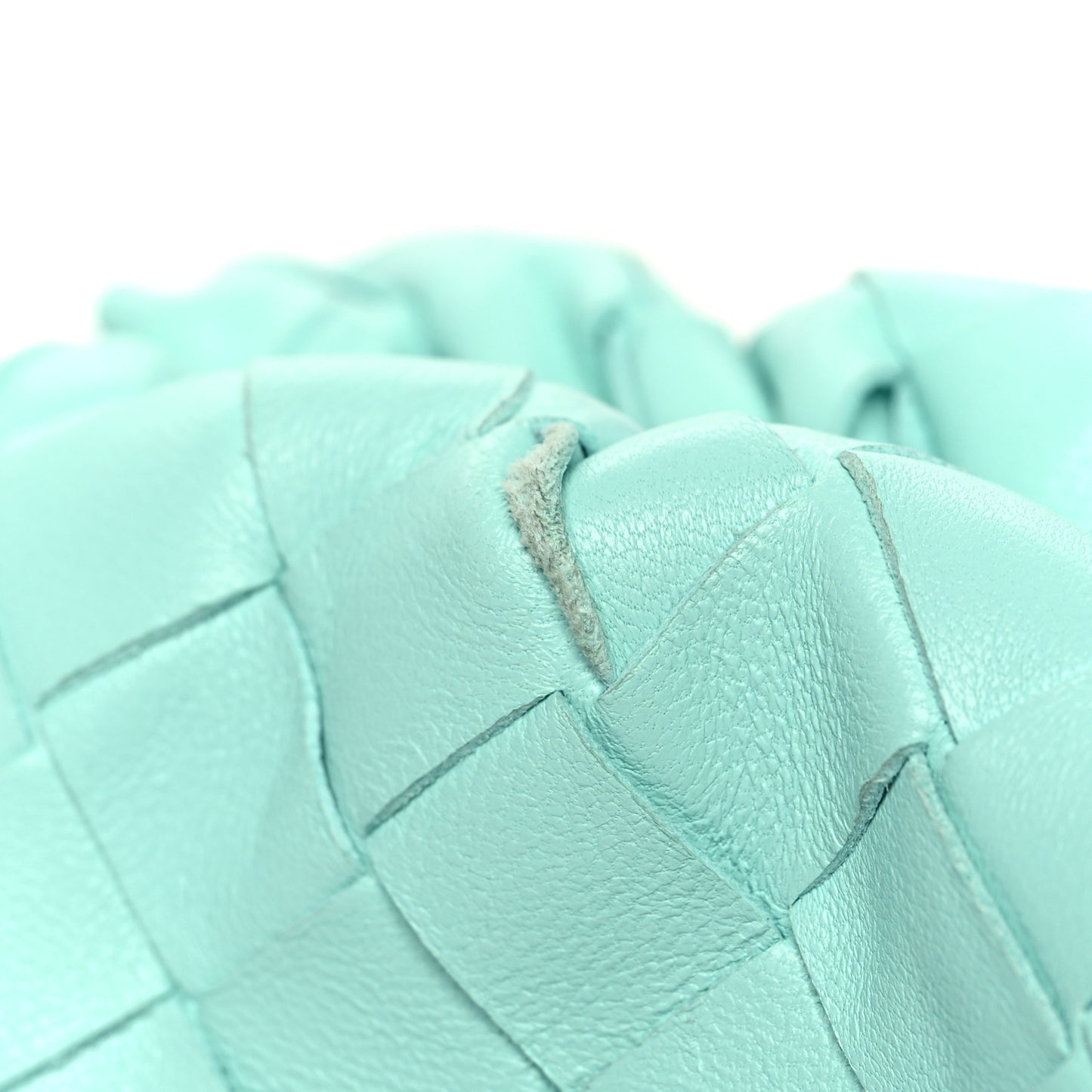Nappa Intrecciato The Mini Pouch Celadon