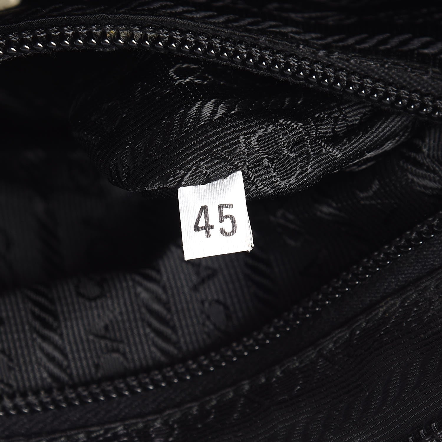 Prada Nylon Saffiano Vela Messenger Bag Nero Black 7 of 7