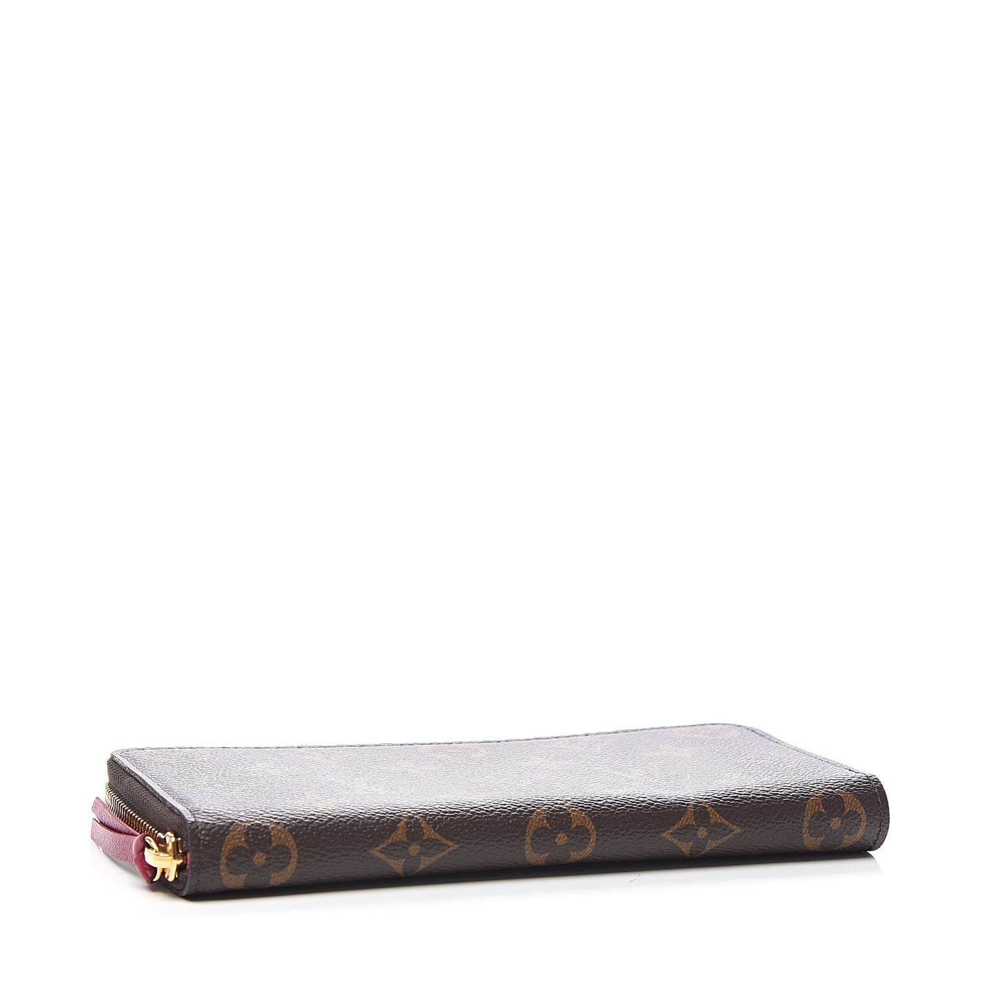Monogram Clemence Wallet Fuchsia