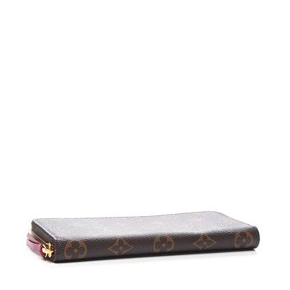 Louis Vuitton Monogram Clemence Wallet Fuchsia 3 of 7