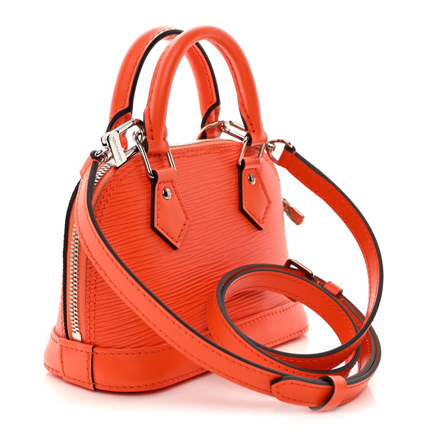 Louis Vuitton Epi Nano Alma Orange 3 of 10