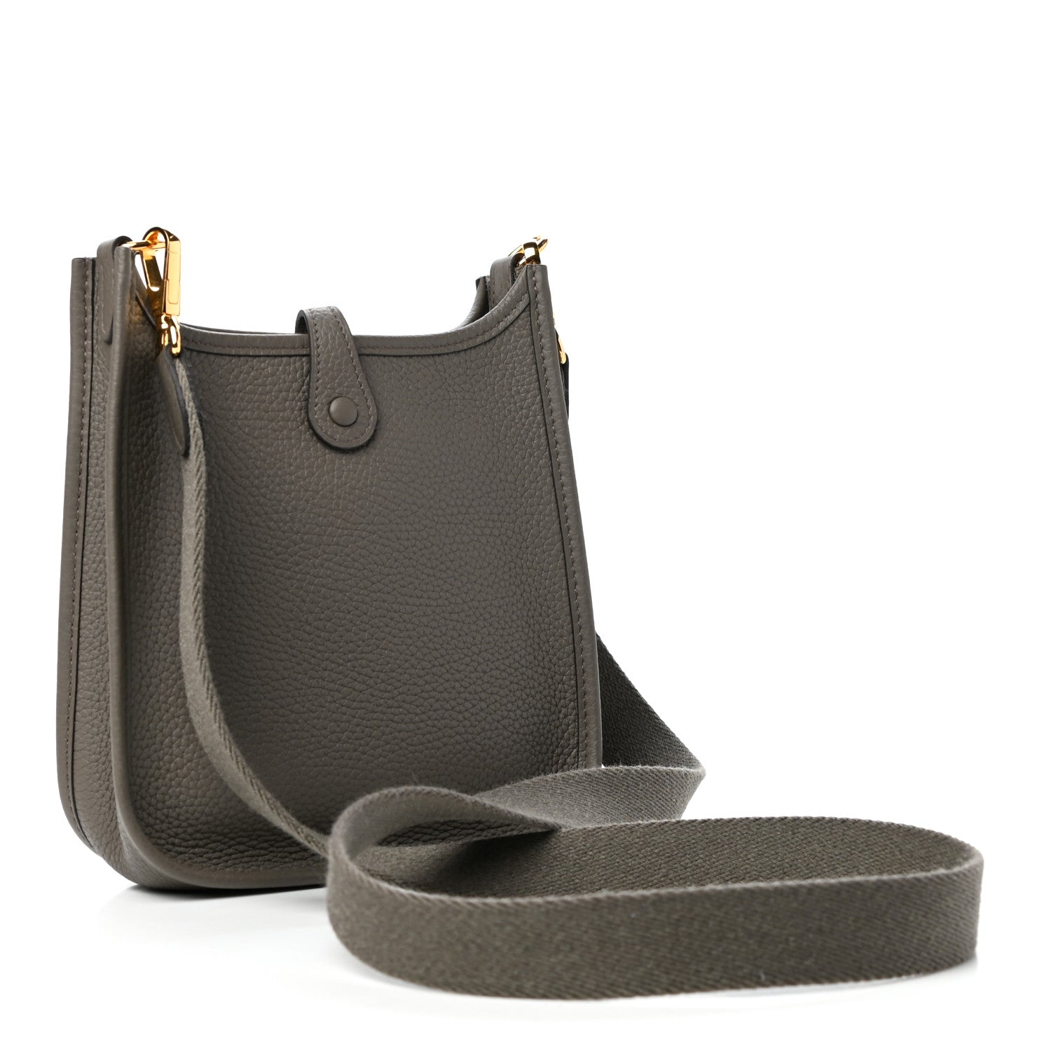 Hermes Taurillon Clemence Evelyne TPM Etain 3 of 10
