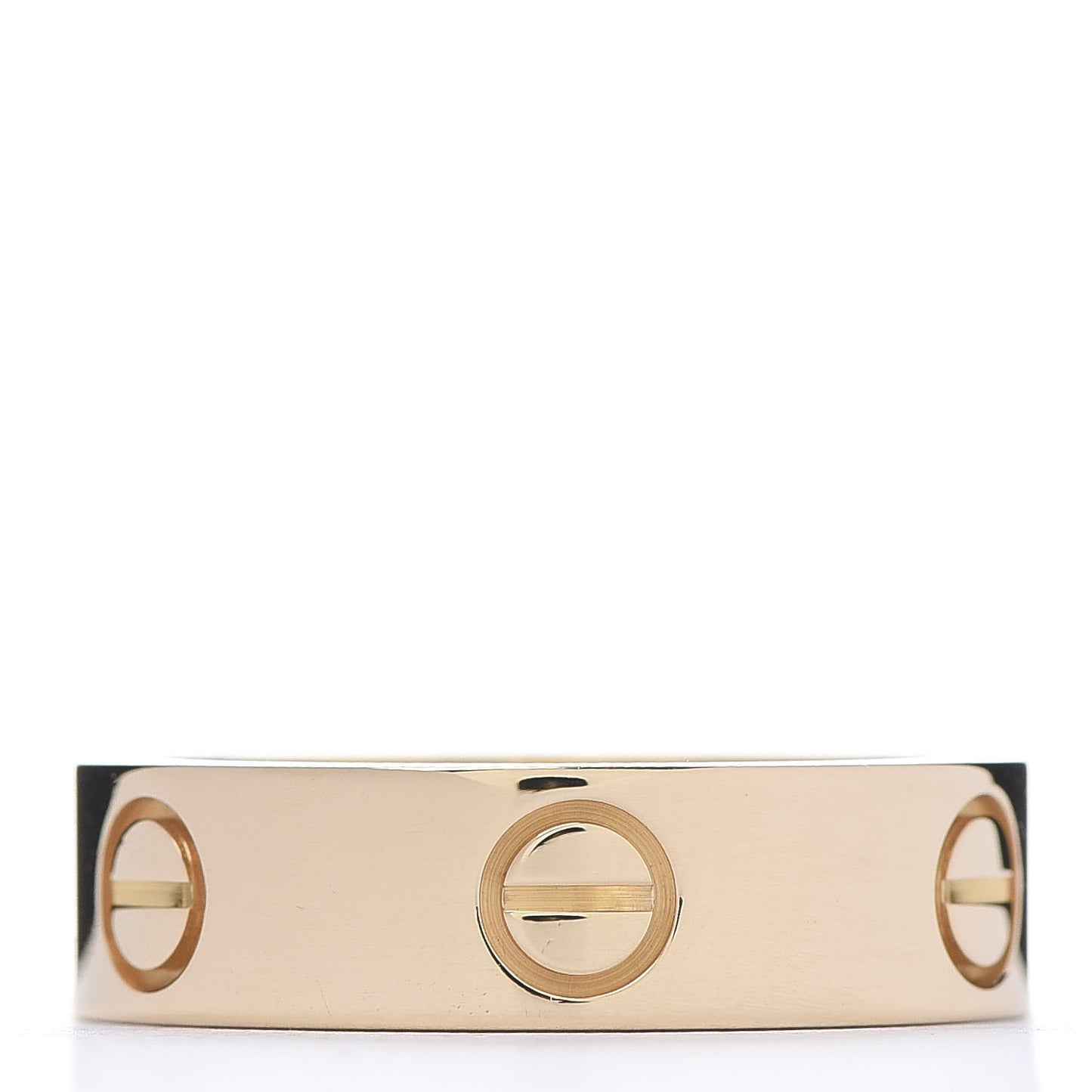 18K Yellow Gold 5.5mm LOVE Ring 55 7.25