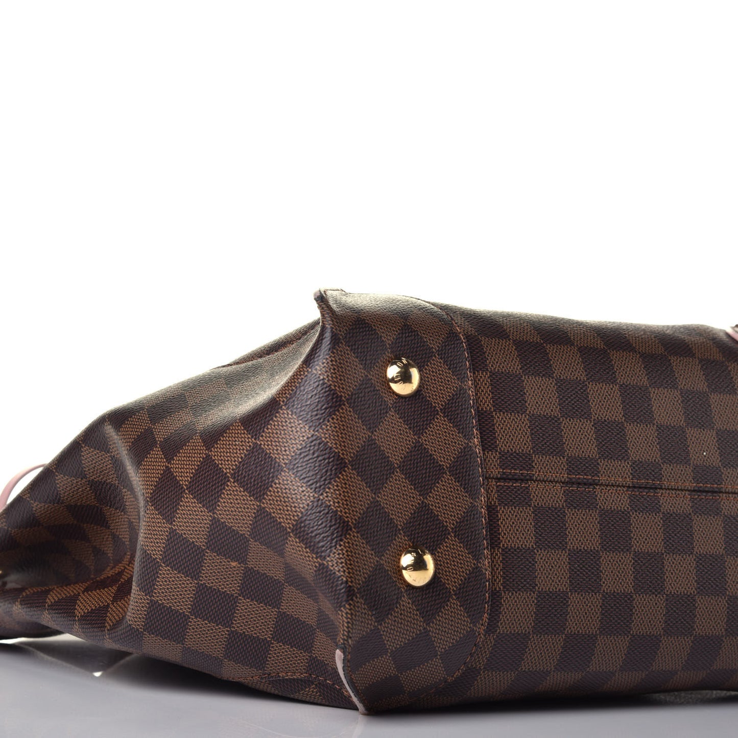 Damier Ebene Caissa Hobo Rose Ballerine