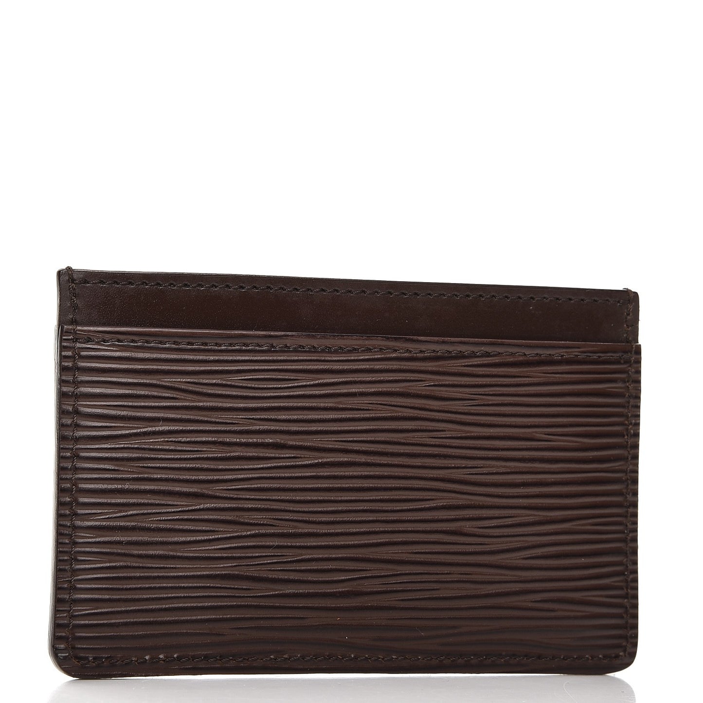 Epi Card Holder Moka