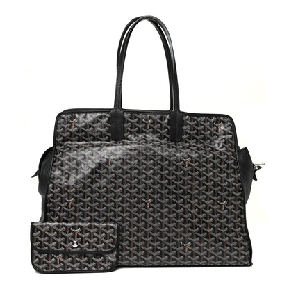 Goyard Goyardine Sac Hardy Pet Carrier GM Black 1 of 25