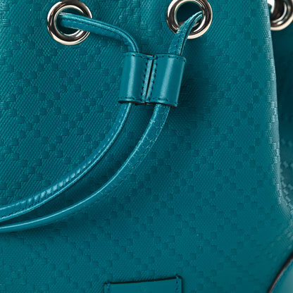 Gucci Hilary Lux Bright Diamante Small Bucket Bag Deep Cobalt 18 of 18