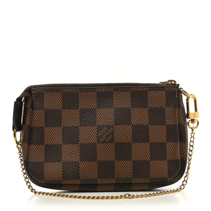 Louis Vuitton Damier Ebene Mini Pochette Accessories 1 of 6