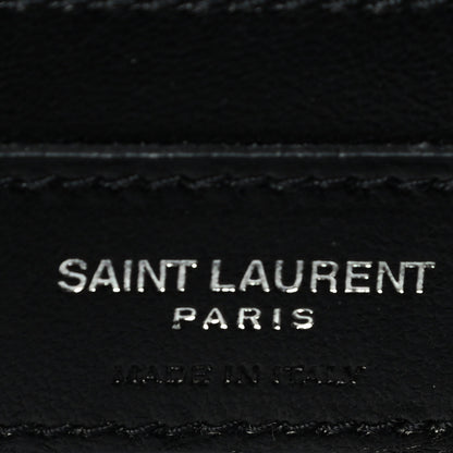 Saint Laurent Sheepskin Matelasse Chevron Monogram Large College Satchel Dark Anthracite 5 of 8