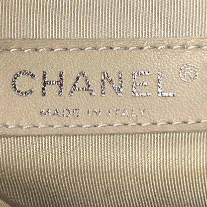 Chanel Washed Lambskin Chain Around Medium Messenger Yellow 6 of 15