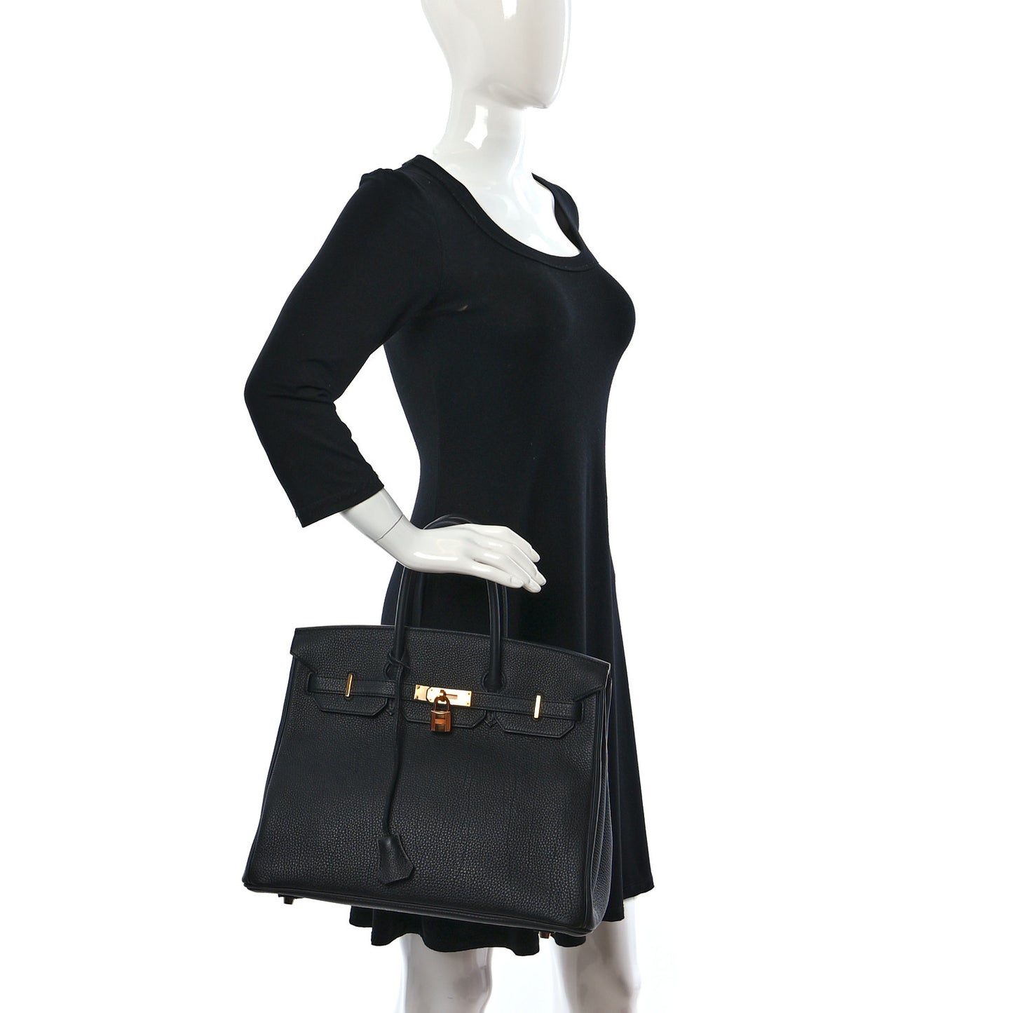 Togo Birkin 35 Black