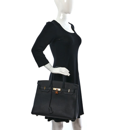 Hermes Togo Birkin 35 Black 2 of 16