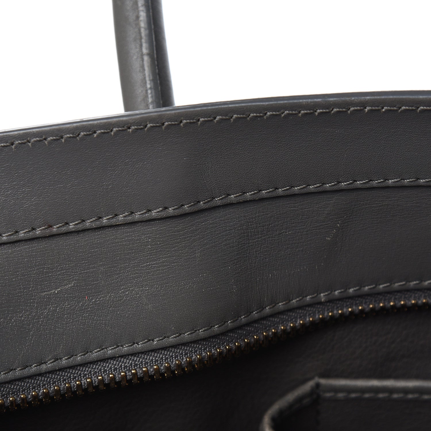 Celine Smooth Calfskin Mini Luggage Smoke 24 of 30