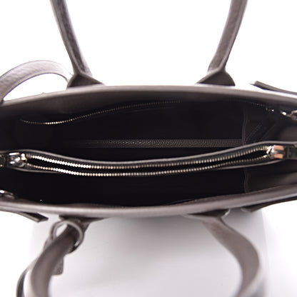 Saint Laurent Grained Calfskin Small Sac De Jour Fog 6 of 10