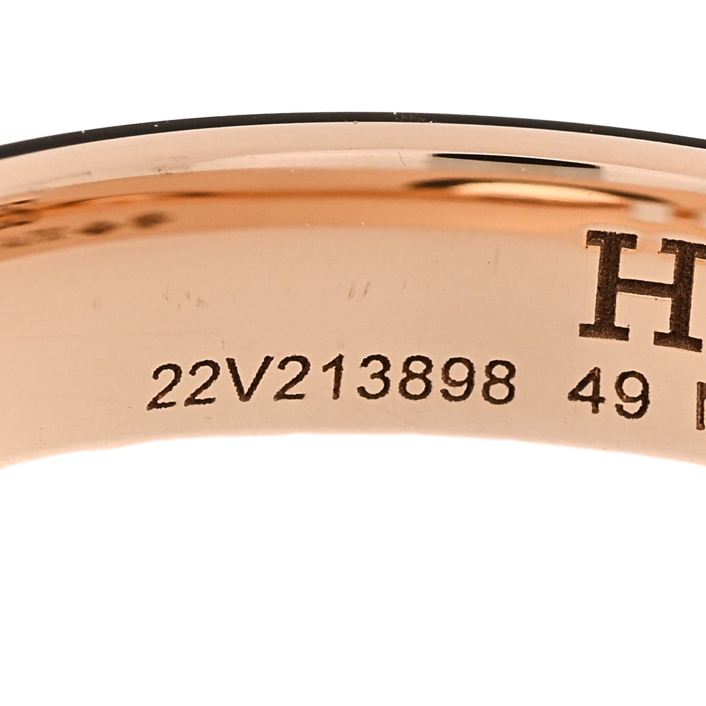 18K Rose Gold Diamond Ever Herakles Wedding Band Ring 49 4.75