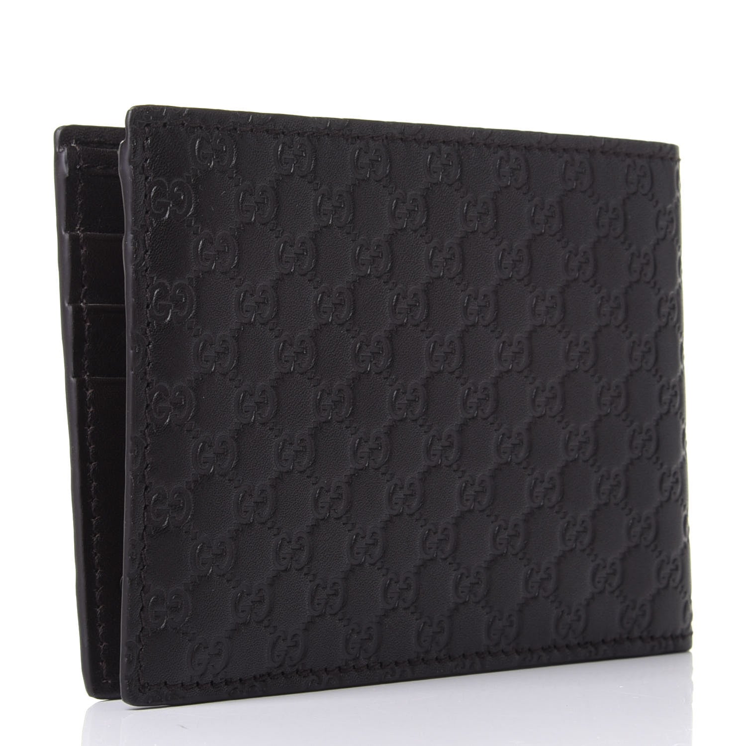 Gucci Microguccissima Bi-Fold Wallet Testa di Moro 3 of 7