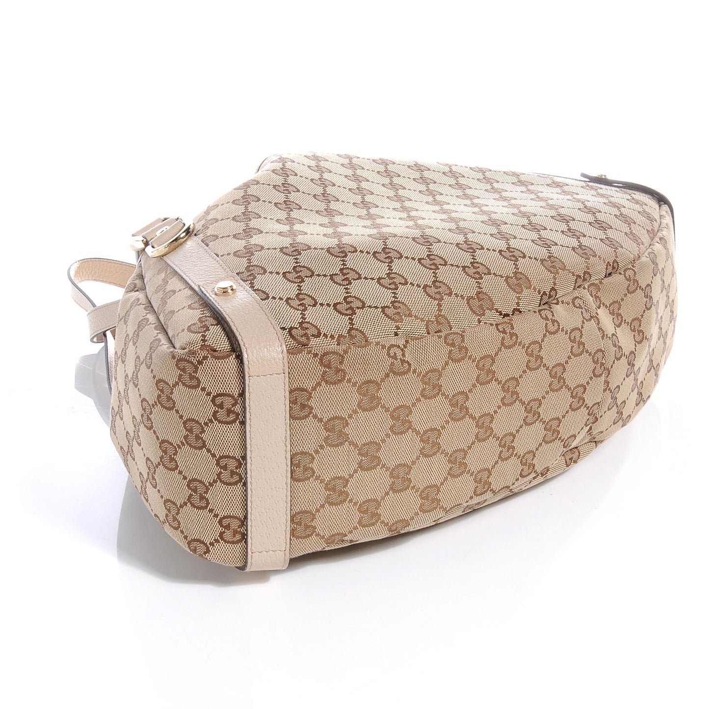 Monogram Medium Abbey Shoulder Bag Ivory