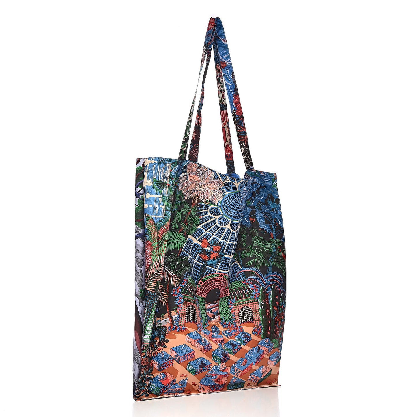Silk Petit H Jardins D'Hiver Shopping Bag