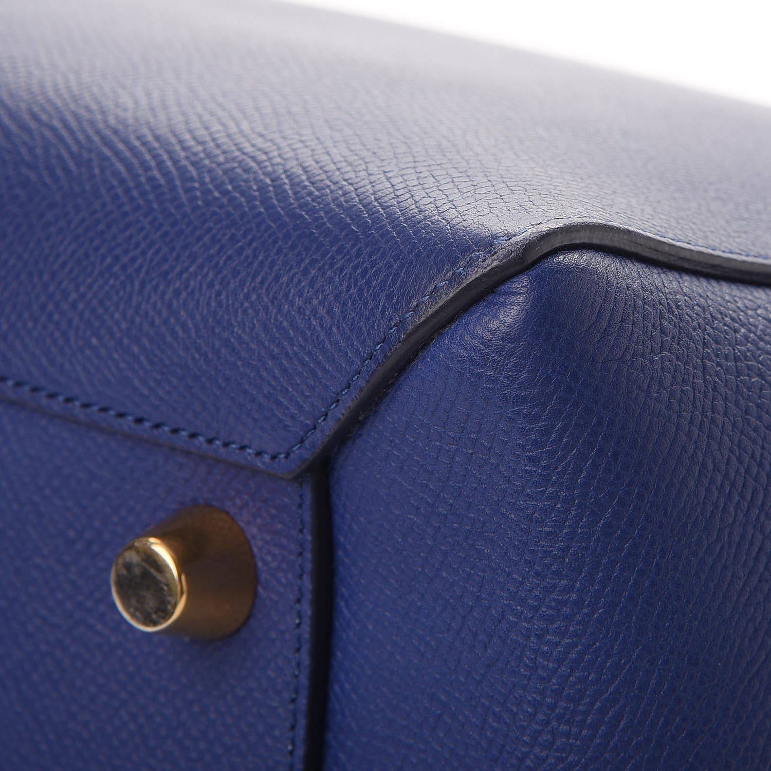 Celine Grained Calfskin Mini Belt Bag Indigo 19 of 19