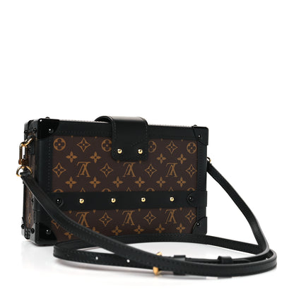 Louis Vuitton Monogram Petite Malle Black 3 of 9