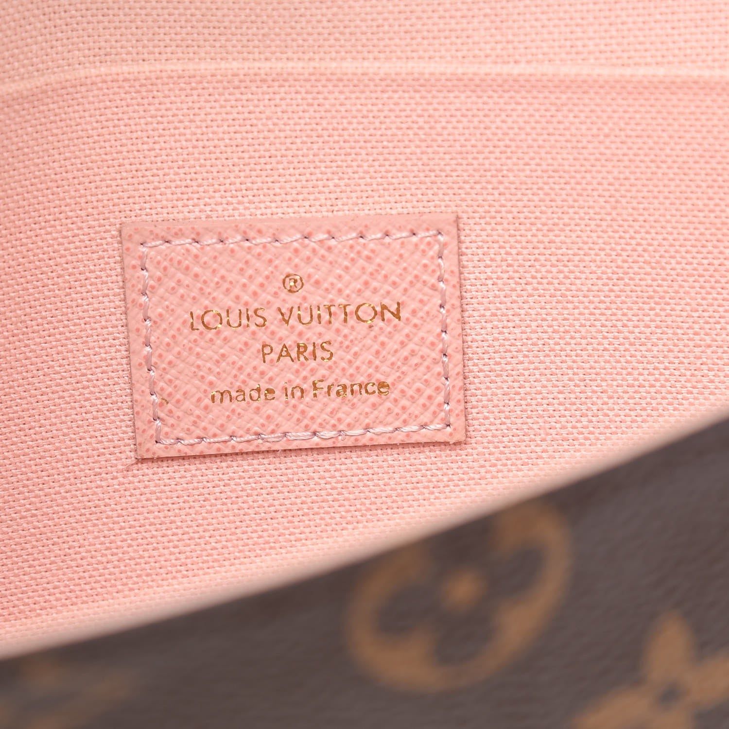 Louis Vuitton Monogram Lovely Birds Pochette Felicie Chain Wallet 6 of 7