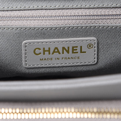 Chanel Caviar Quilted Medium Business Affinity Flap Grey 6 of 10