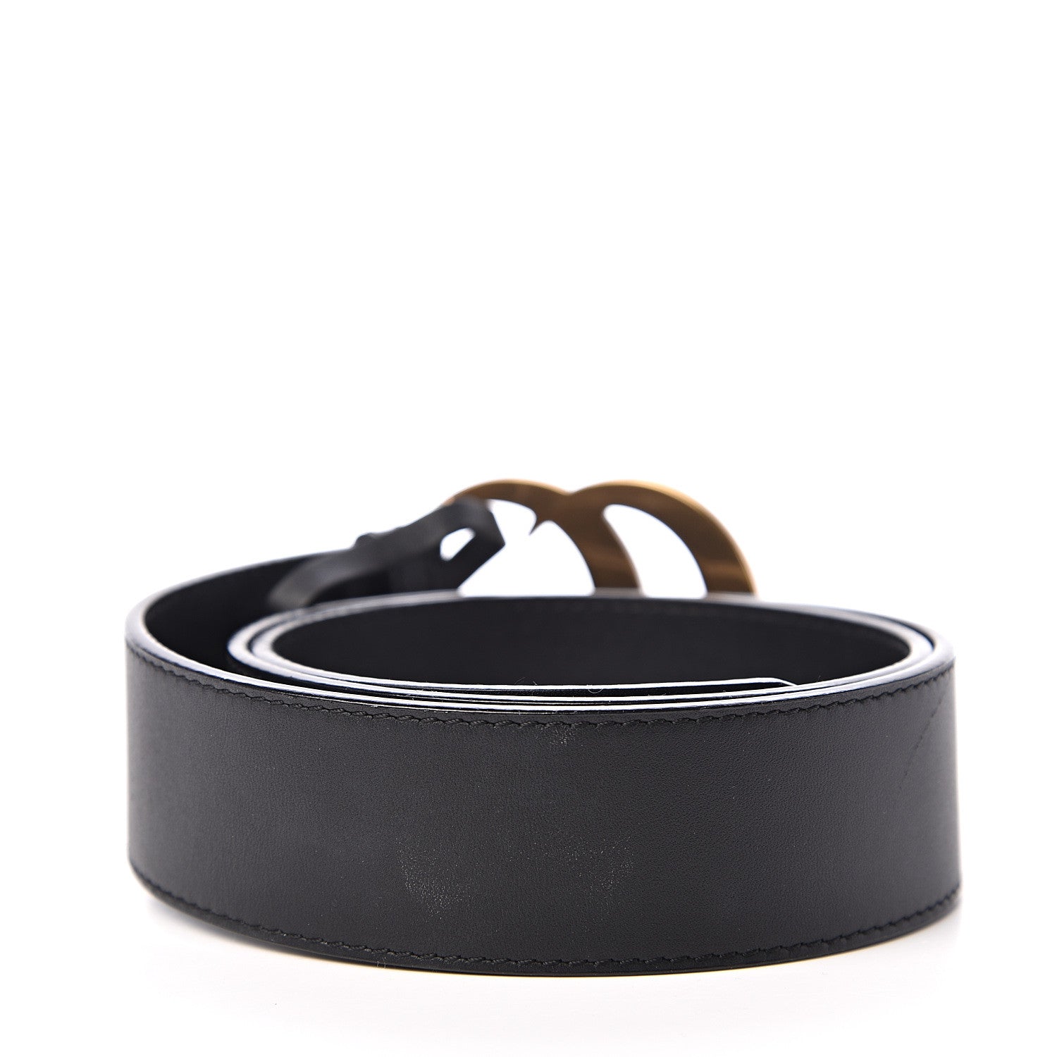 Gucci Calfskin Double G 40mm Belt 85 34 Black 2 of 6