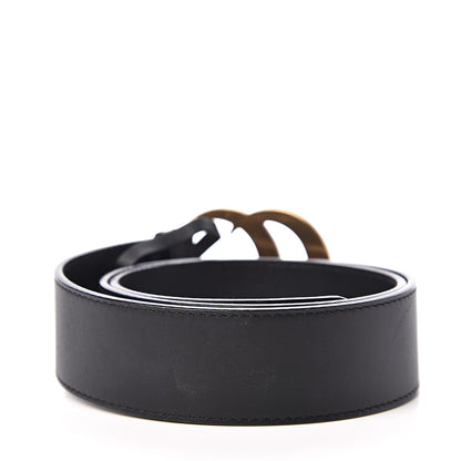 Gucci Calfskin Double G 40mm Belt 85 34 Black 2 of 6