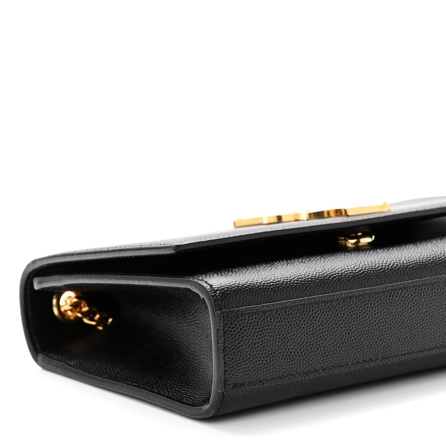 Grain De Poudre Small Classic Monogram Kate Satchel Black