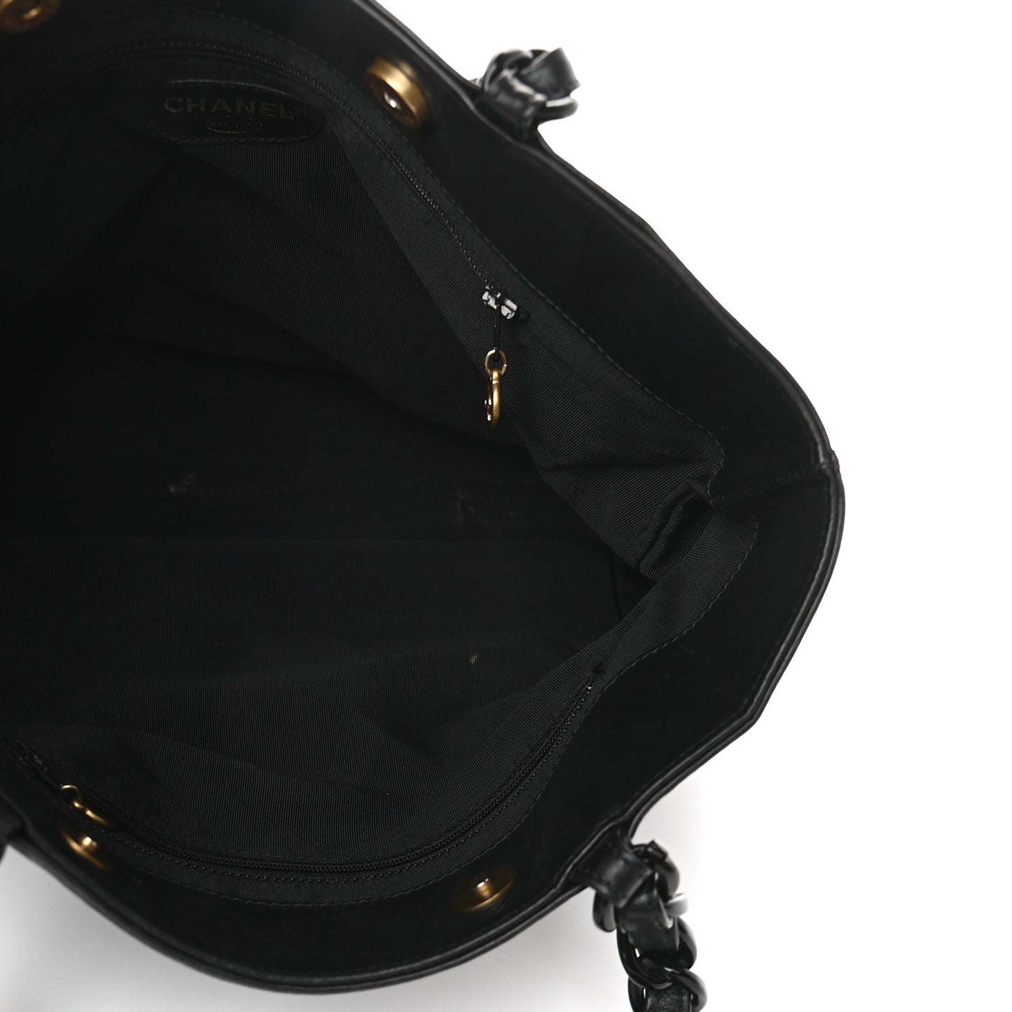 Lambskin CC Tote Black