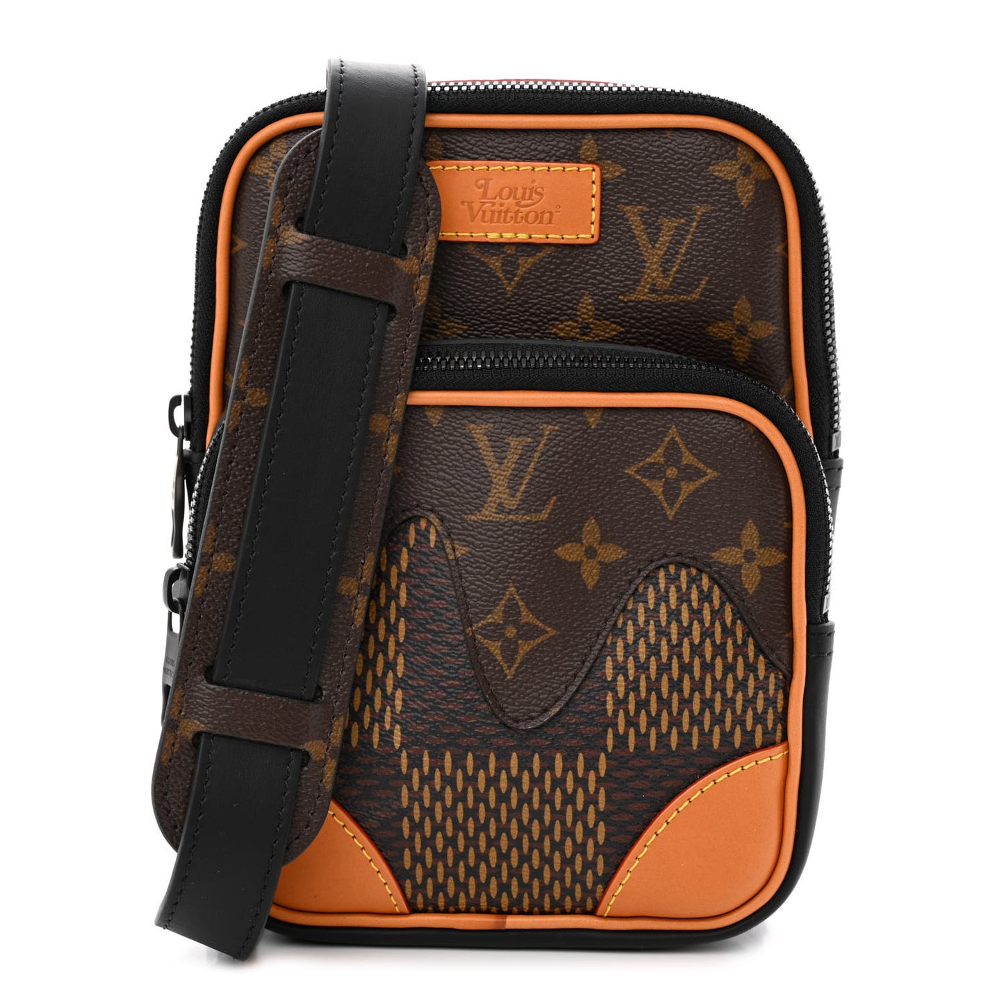 X NIGO Giant Damier Ebene Monogram Amazone Sling Bag