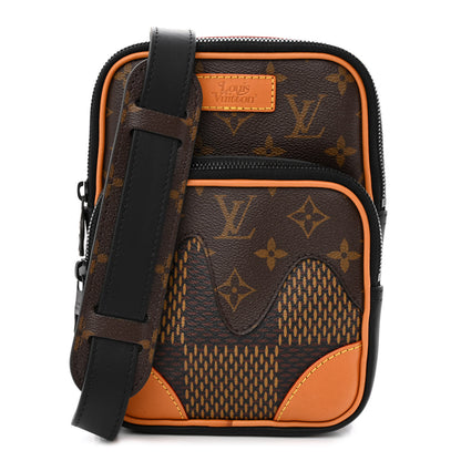 Louis Vuitton X NIGO Giant Damier Ebene Monogram Amazone Sling Bag 3 of 12