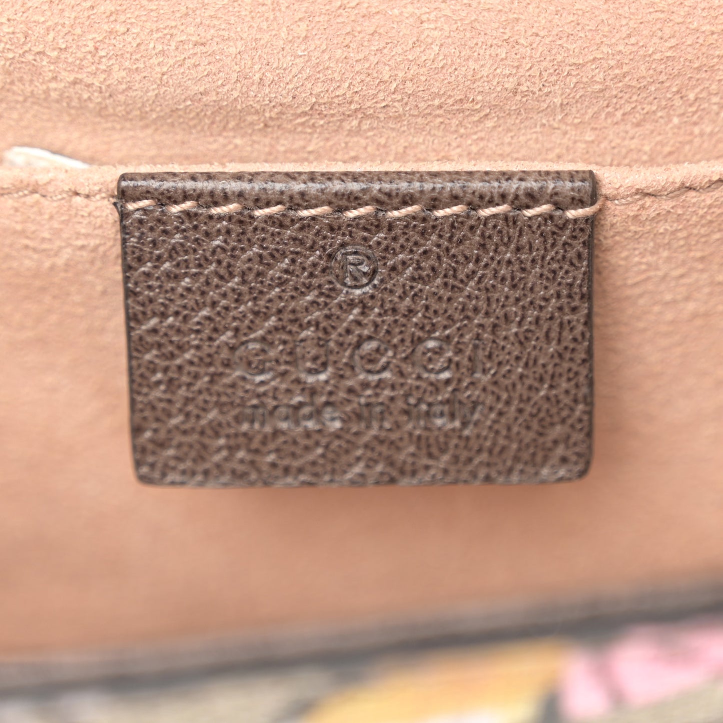 GG Supreme Monogram Bengal Small Padlock Shoulder Bag Beige Pink