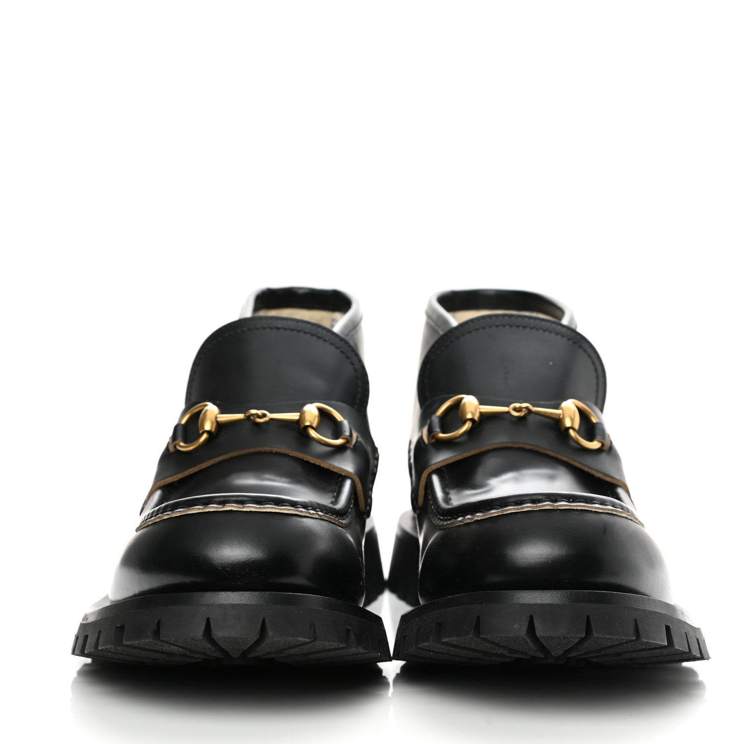 Gucci Cordovan Lux Mens Harald Horsebit Ankle Boots 9.5 Black 2 of 9