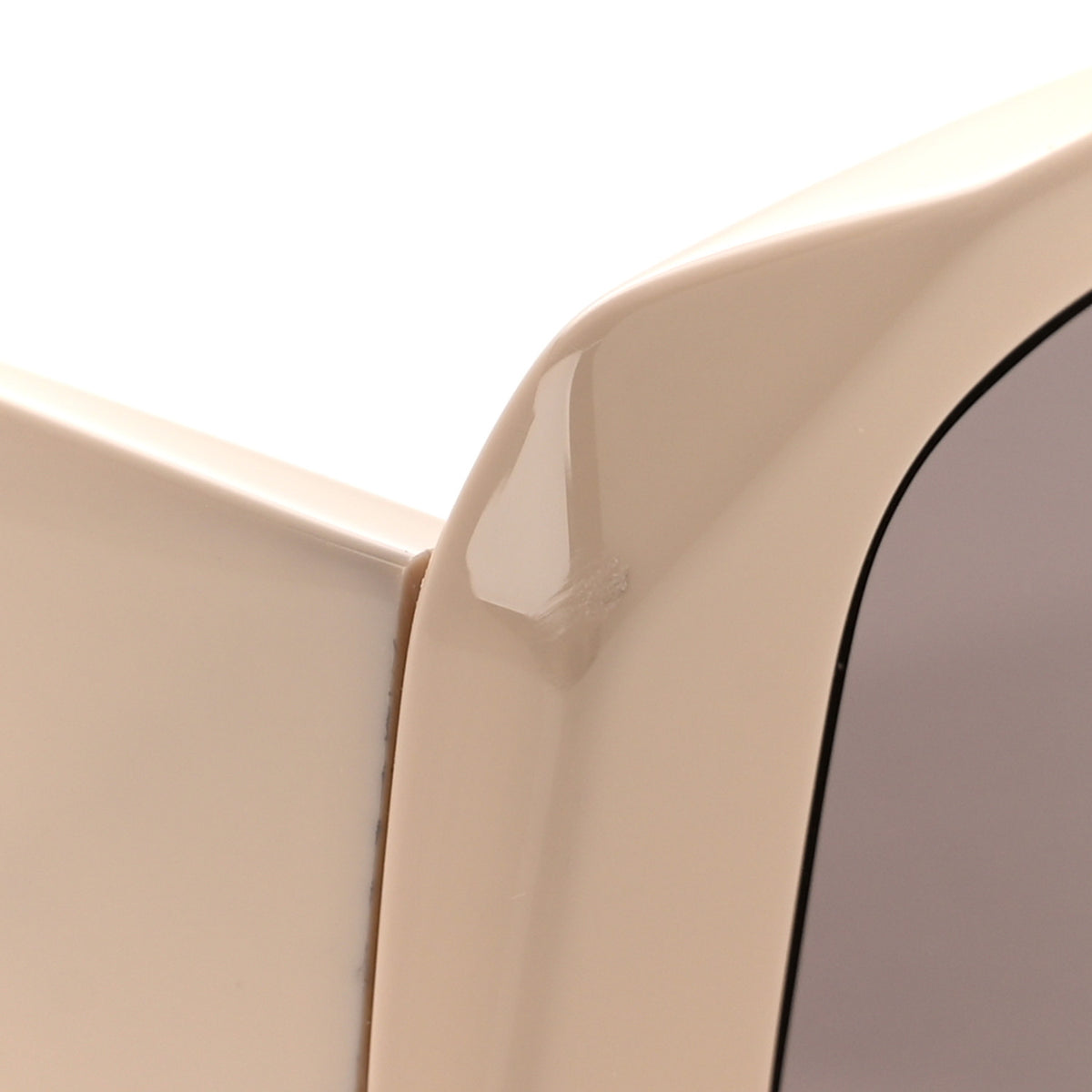 Prada Acetate Symbole Sunglasses SPR 17W Plum Beige 8 of 9