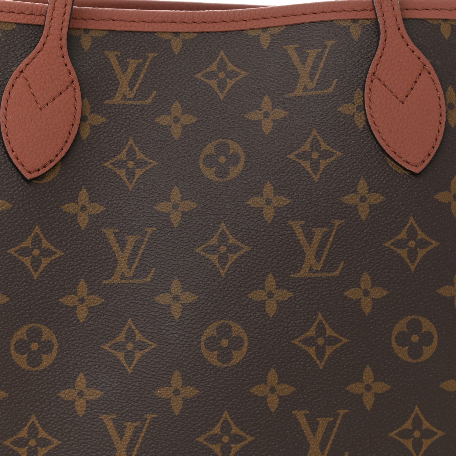 Louis Vuitton Monogram Calfskin Neo Neverfull Inside Out MM Tan 12 of 17