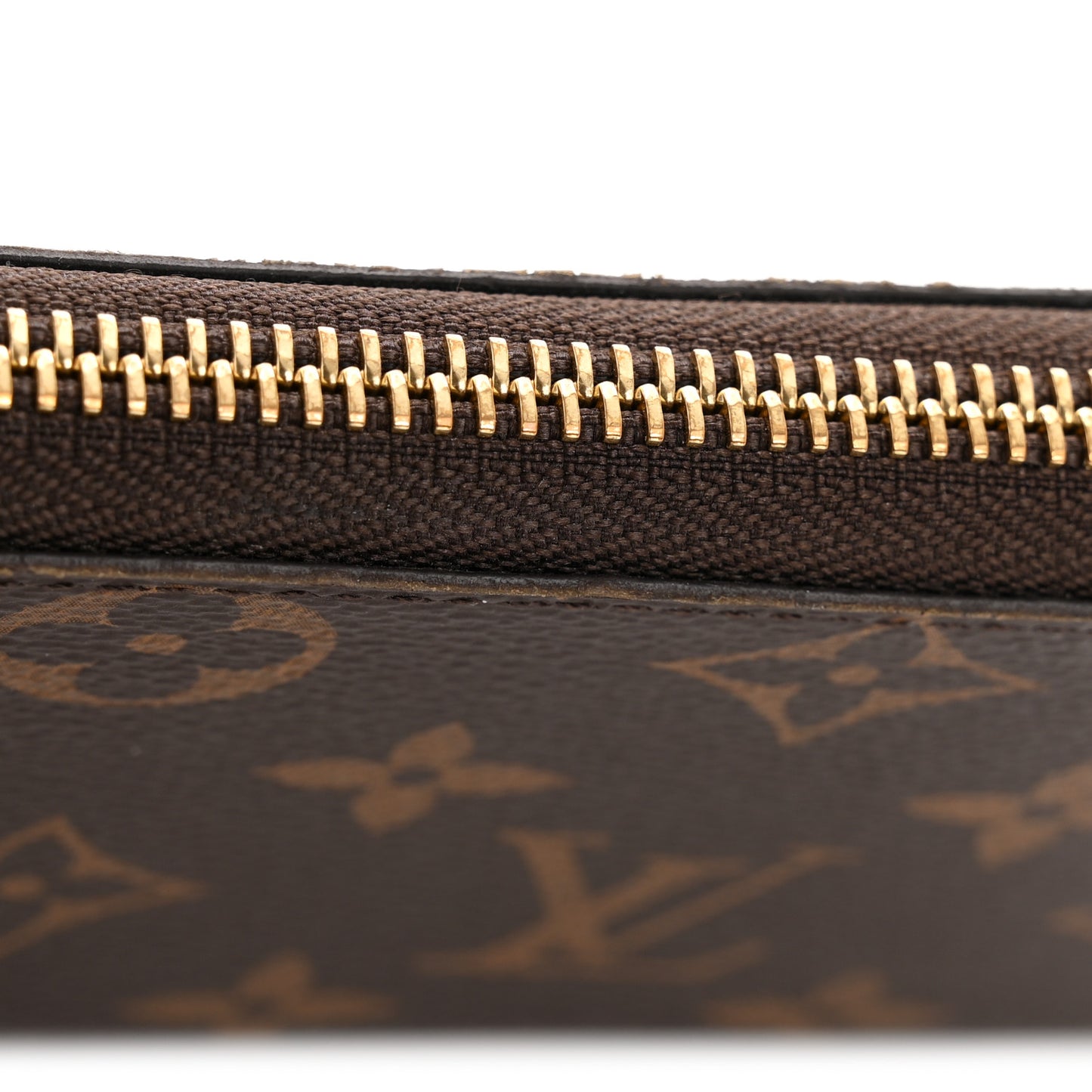 Monogram Clemence Wallet Rose Ballerine